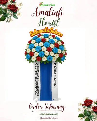 Standing Flower di Kampung Pelita